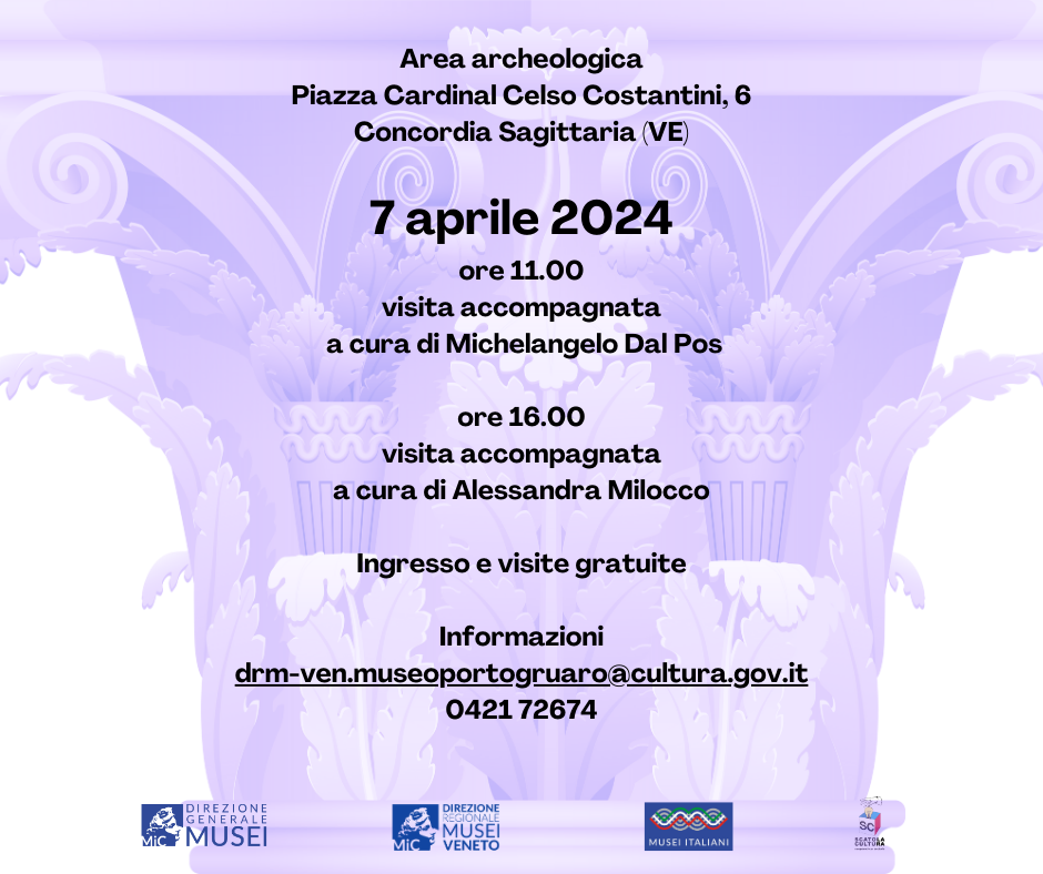 Area archeologica sotto la Cattedrale di Concordia Sagittaria | Visite guidate a partenza aggregata | Domenica al Museo